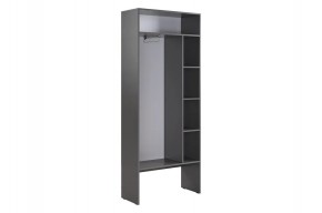 БАСКО Прихожая К7 (графит) в Карталах - kartaly.mebel24.online | фото 7
