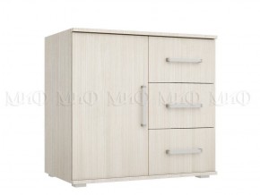 БЕЛЛА Прихожая Комод 3 ящ+1 дв (модульная) сандал светлый в Карталах - kartaly.mebel24.online | фото