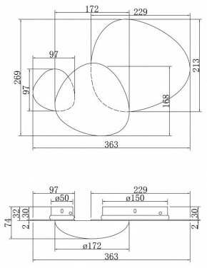 Бра Maytoni Jack-stone MOD314WL-L8N3K в Карталах - kartaly.mebel24.online | фото 5