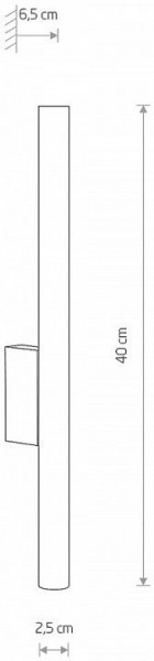 Бра Nowodvorski Laser Wall 8308 в Карталах - kartaly.mebel24.online | фото 2