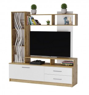ДАРЬЯ Гостиная (Крафт серый/Крафт белый) в Карталах - kartaly.mebel24.online | фото 4