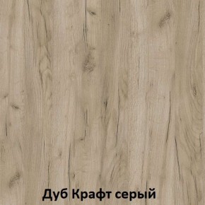 ДАРЬЯ Шкаф (Крафт серый/Крафт белый) гостиная в Карталах - kartaly.mebel24.online | фото 2