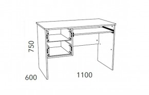 Детская Фанк Стол для компьютера НМ 009.19-05 М2 в Карталах - kartaly.mebel24.online | фото 3