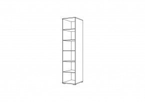 Детская НЕНСИ (модульная) Крафт золотой/Белый глянец в Карталах - kartaly.mebel24.online | фото 8