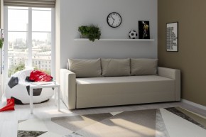 Диван-кровать Вало светло-серый, ткань рогожка в Карталах - kartaly.mebel24.online | фото 2