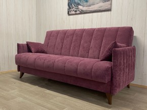 Диван Престиж-3 (НПБ) велюр Sensey grape в Карталах - kartaly.mebel24.online | фото 2