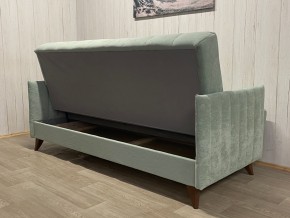 Диван Престиж-3 (НПБ) велюр Sensey mist green в Карталах - kartaly.mebel24.online | фото 4