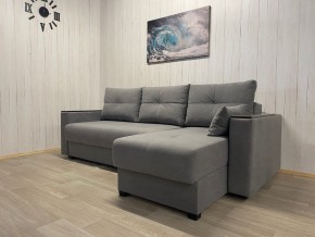 Диван угловой Комфорт-3 (НПБ+МДФ) велюр Galaxy Lite 26 в Карталах - kartaly.mebel24.online | фото 2