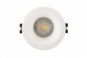 DK3024-WH Встраиваемый светильник, IP 20, 10 Вт, GU5.3, LED, белый, пластик в Карталах - kartaly.mebel24.online | фото 1