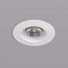 DK3028-WH Встраиваемый светильник, IP 20, 10 Вт, GU5.3, LED, белый, пластик в Карталах - kartaly.mebel24.online | фото 2