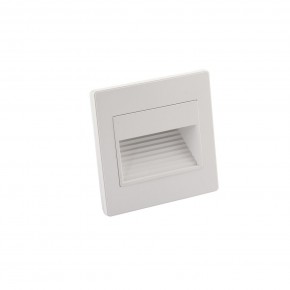 DK3050-WH Светильник встраиваемый в стену, IP 20, LED 3000, 1 Вт, белый, пластик в Карталах - kartaly.mebel24.online | фото 2