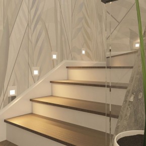 DK3050-WH Светильник встраиваемый в стену, IP 20, LED 3000, 1 Вт, белый, пластик в Карталах - kartaly.mebel24.online | фото 9