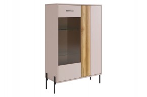 ДОМИНИКА Комод (со стеклом) в Карталах - kartaly.mebel24.online | фото