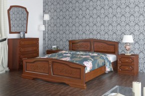 ЕЛЕНА Кровать из массива 1600 в Карталах - kartaly.mebel24.online | фото 4
