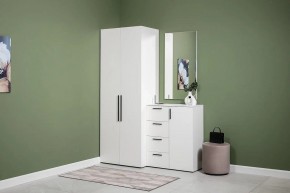 ЭЙР прихожая (модульная) Белый Шагрень в Карталах - kartaly.mebel24.online | фото 3