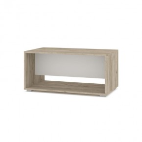 ФЛОРИДА Ф61 Стол журнальный (полка) дуб серый/белый в Карталах - kartaly.mebel24.online | фото