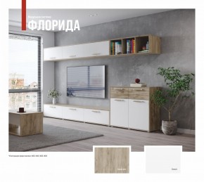 ФЛОРИДА Гостиная (модульная) дуб серый/белый в Карталах - kartaly.mebel24.online | фото