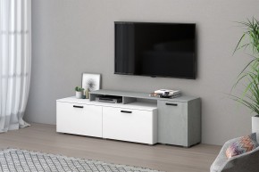 Гостиная Эльза (модульная) Бетонный Камень/Белый в Карталах - kartaly.mebel24.online | фото 2