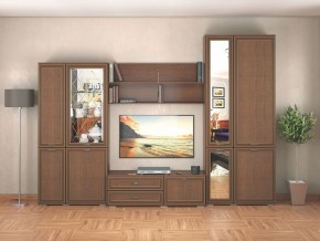 Гостиная-горка Ливорно орех в Карталах - kartaly.mebel24.online | фото 3