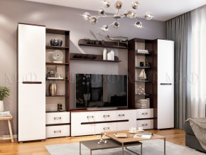 КИМ Гостиная (модульная) МДФ (белый) в Карталах - kartaly.mebel24.online | фото 2