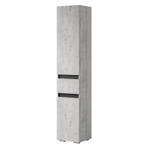 Гостиная Мрия (модульная) Бетон пайн светлый/Графит в Карталах - kartaly.mebel24.online | фото 4