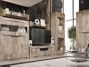 Гостиная Ривьера (модульная) Дуб Юкон-Бетон темный в Карталах - kartaly.mebel24.online | фото