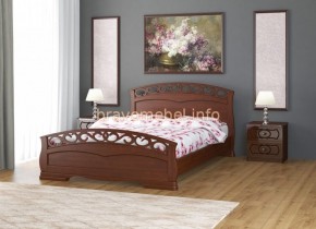 ГРАЦИЯ-1 Кровать из массива 1600  в Карталах - kartaly.mebel24.online | фото 2