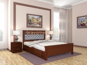 ГРАЦИЯ Кровать из массива 1400 с 2-мя ящиками в Карталах - kartaly.mebel24.online | фото 2