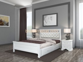 ГРАЦИЯ Кровать из массива 1600 с 2-мя ящиками  в Карталах - kartaly.mebel24.online | фото