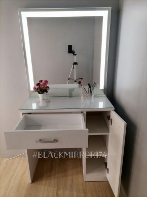Гримерный стол ГС1LEDД80 в Карталах - kartaly.mebel24.online | фото 3