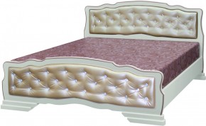 КАРИНА-10 Кровать из массива 1400 в Карталах - kartaly.mebel24.online | фото 3