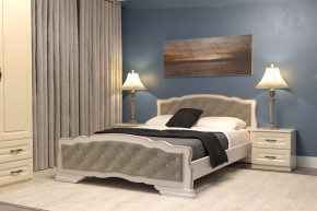 КАРИНА-10 Кровать из массива 1400 в Карталах - kartaly.mebel24.online | фото 4