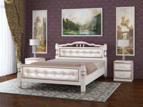 КАРИНА-11 Кровать из массива 1400 в Карталах - kartaly.mebel24.online | фото 7
