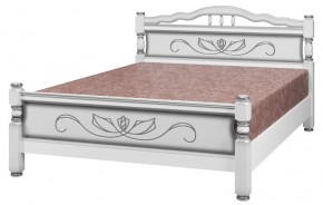 КАРИНА-5 Кровать из массива 1600 в Карталах - kartaly.mebel24.online | фото 3