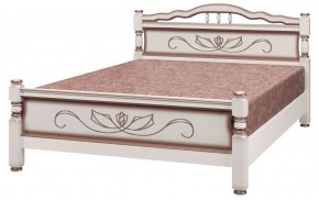 КАРИНА-5 Кровать из массива 900 в Карталах - kartaly.mebel24.online | фото 3