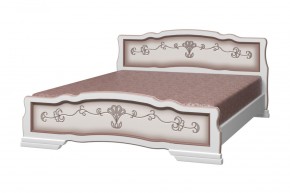 КАРИНА-6 Кровать из массива 1400 в Карталах - kartaly.mebel24.online | фото 3