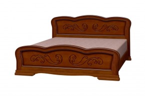 КАРИНА-8 Кровать из массива (Орех) в Карталах - kartaly.mebel24.online | фото 2