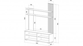 КАРОЛИНА Гостиная в Карталах - kartaly.mebel24.online | фото 3