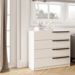Комод Айрон КМ-02 (белый) в Карталах - kartaly.mebel24.online | фото 2