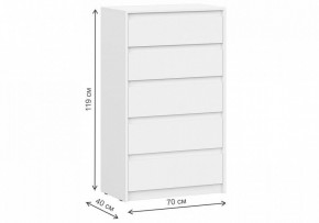 Комод Идена КМ06-700 в Карталах - kartaly.mebel24.online | фото 4