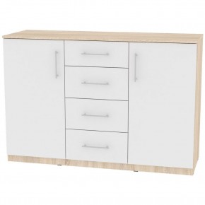 Комод K-93x135x45-1 (ДСС-Белый) Калисто в Карталах - kartaly.mebel24.online | фото