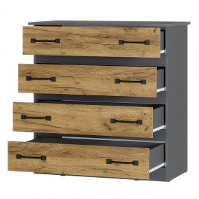 Комод Лофт (графит/крафт) в Карталах - kartaly.mebel24.online | фото 2