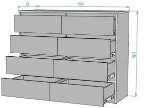 Комод Мальта K133 в Карталах - kartaly.mebel24.online | фото 2