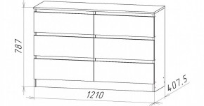 НИЦЦА-7 Комод (НЦ.07) в Карталах - kartaly.mebel24.online | фото 3