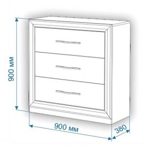 Комод Нобиле Км-90/38 в Карталах - kartaly.mebel24.online | фото 2
