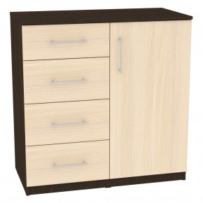 Комод "Калисто (K18)" ручка рейлинг (Венге-ДМ) в Карталах - kartaly.mebel24.online | фото