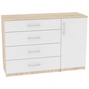 Комод "Калисто (K45)" ручка рейлинг (ДСС-Белый) в Карталах - kartaly.mebel24.online | фото