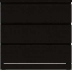 Комод Варма 3 с тремя выдвижными ящиками, цвет ясень черный в Карталах - kartaly.mebel24.online | фото 2