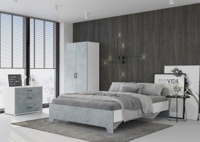 Комод VICTOR (Белый/Бетон) в Карталах - kartaly.mebel24.online | фото 3