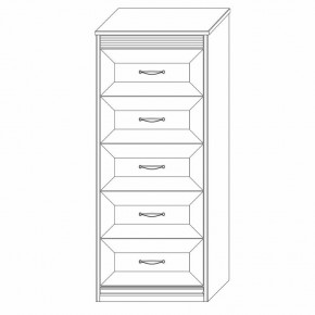 Комод высокий Неаполь в Карталах - kartaly.mebel24.online | фото 4